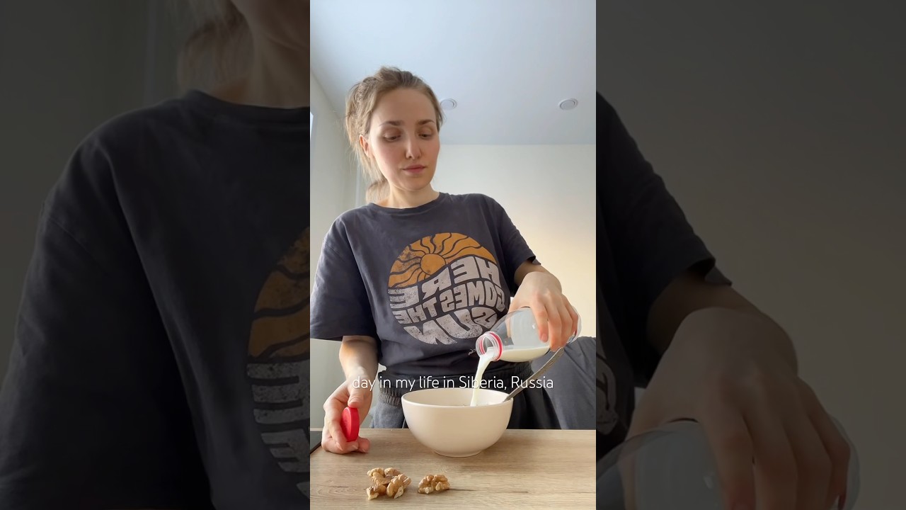 Day in life in Siberia, Russia 🌬️ #russia #siberia #dailyvlog #silentvlog #dailyroutine #food