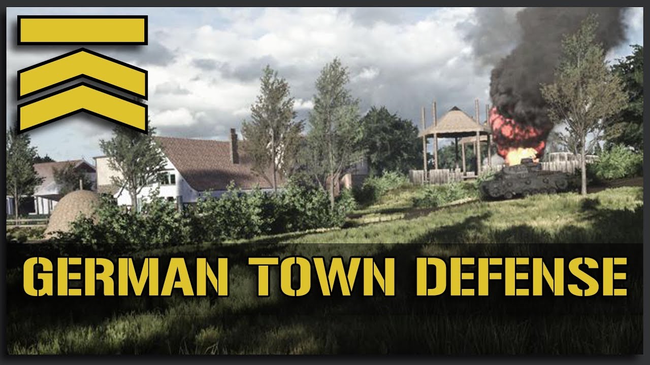 Post Scriptum Gameplay - GERMAN TOWN DEFENSE