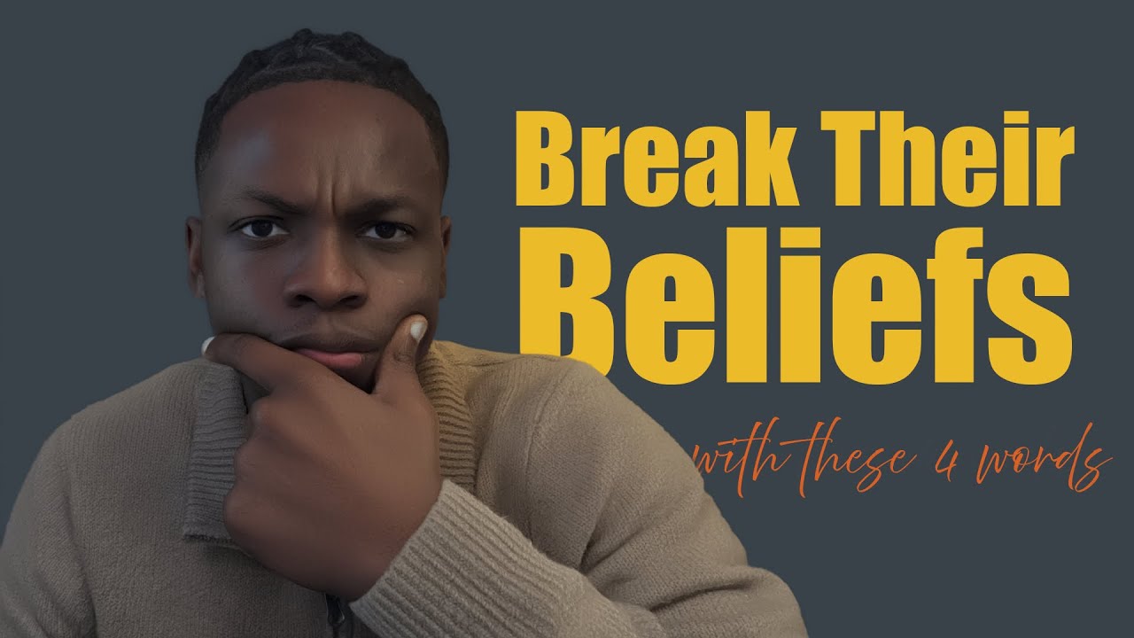 how I break ANY belief by asking these 4 words