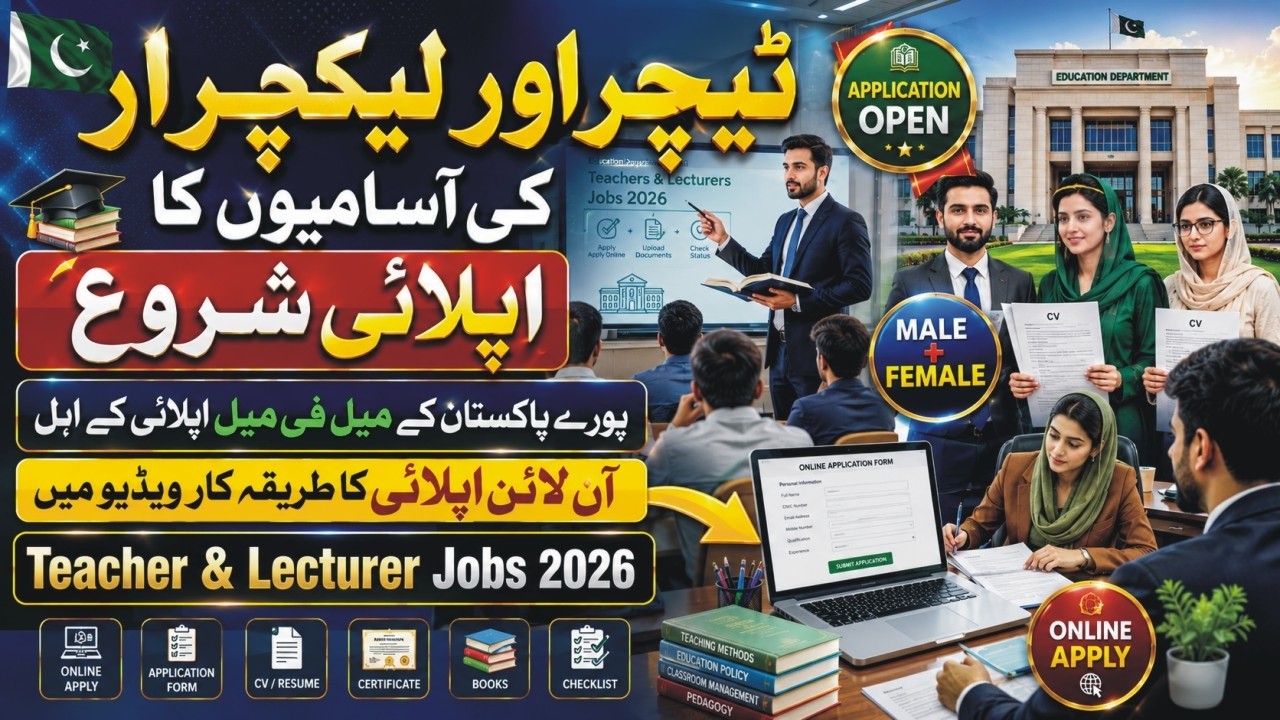 FPSC Schools Teacher Jobs 2026 | Secondary School Teacher Jobs 2026 | FGEI Jobs 2026 How To Apply