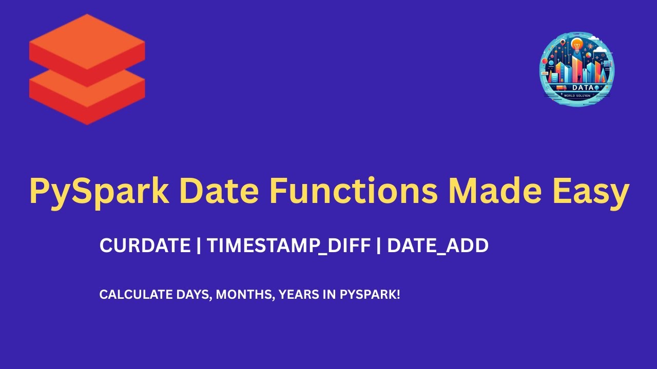 Объяснение функций даты и времени в PySpark | curdate(), timestamp_diff(), date_add() в Databricks