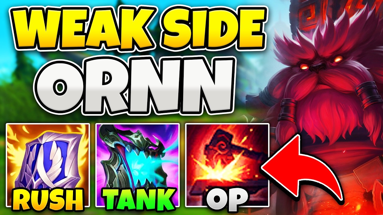 How to WIN EVERY GAME as Weak Side Ornn top (THIS IS SO SIMPLE)