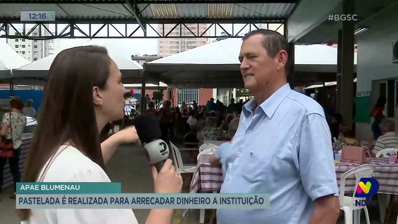 Apae Blumenau: pastelada é realizada para arrecadar dinheiro à instituição