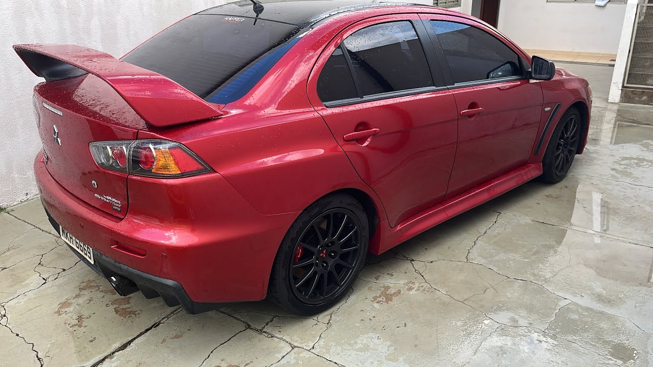 FIZ O REMAP NO MEU LANCER. E CONHECI O LANCER EVOLUTION X…..POPS 💥🔥