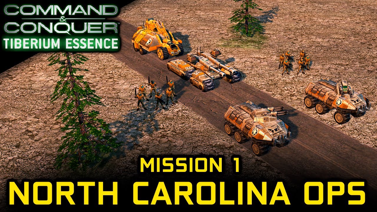 Brotherhood Badlands - North Carolina Ops campaign #1 | C&C 3 Tiberium Essence