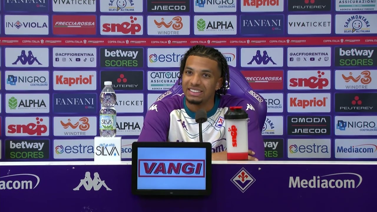 Cher Ndour's press conference after Fiorentina vs. Como