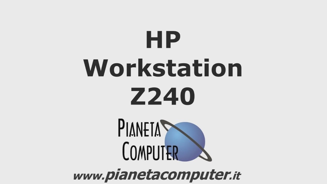 HP Workstation Z240 Tower - Pianeta Computer Mestre