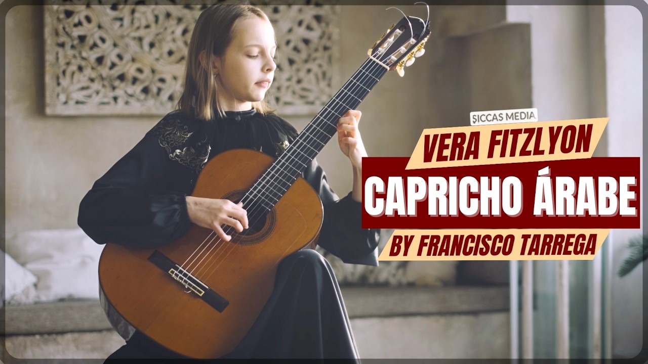 Vera Fitzlyon plays Capricho Arabe by Francisco Tarrega | Siccas Media
