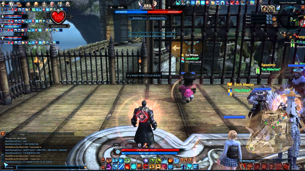 TERA | Corsair's Stronghold (CS) Leading - lvl 65 Sorcerer PoV