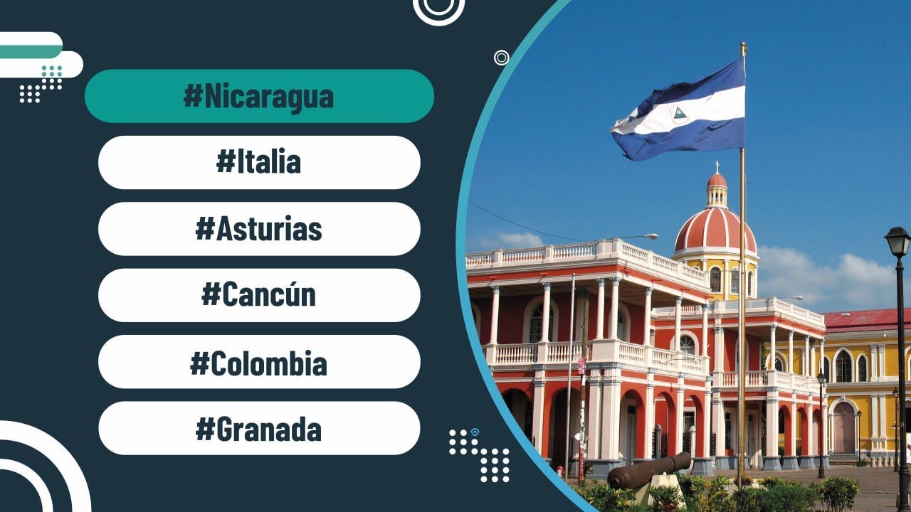 ✅NOTICIAS DE TURISMO  #Nicaragua #Italia #Asturias #Canc&uacute;n #Colombia #Granada