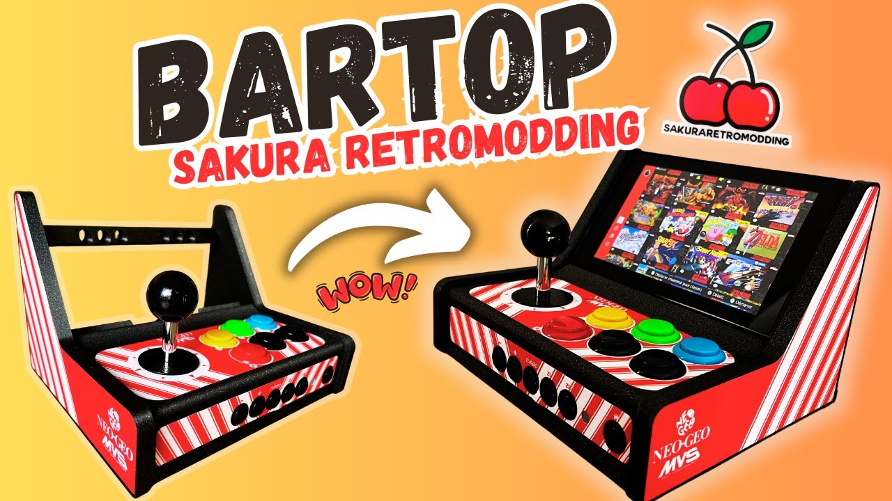 BARTOP SAKURA RETROMODDING: LE TOP POUR TA NINTENDO SWITCH