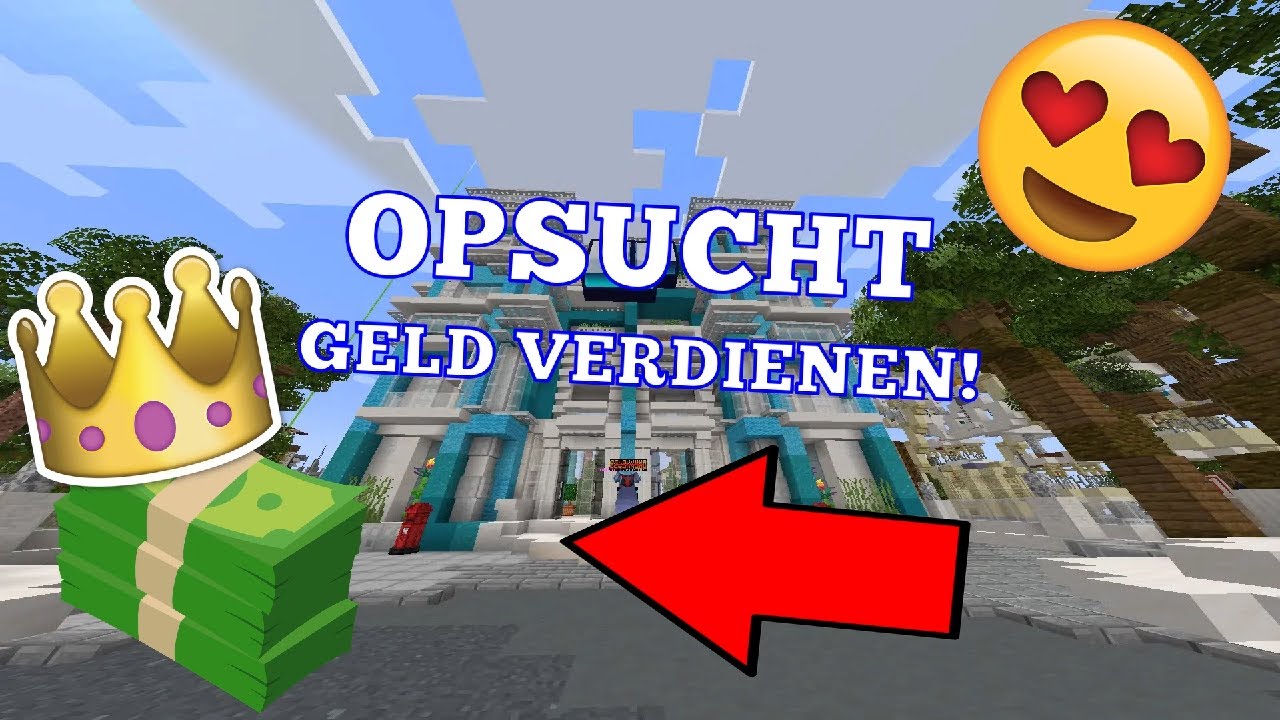 So verdienst DU Geld auf Opsucht! | Bedrock/Java #opsucht1