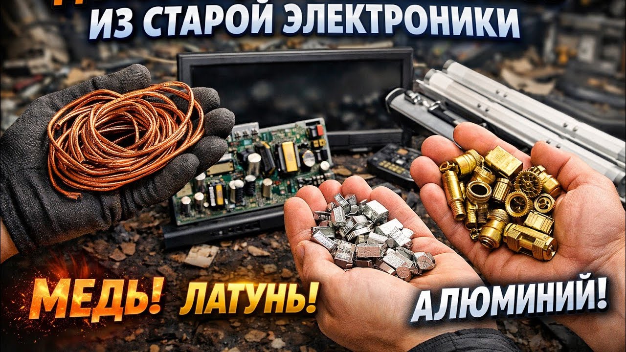 Разбор на цветные металлы 