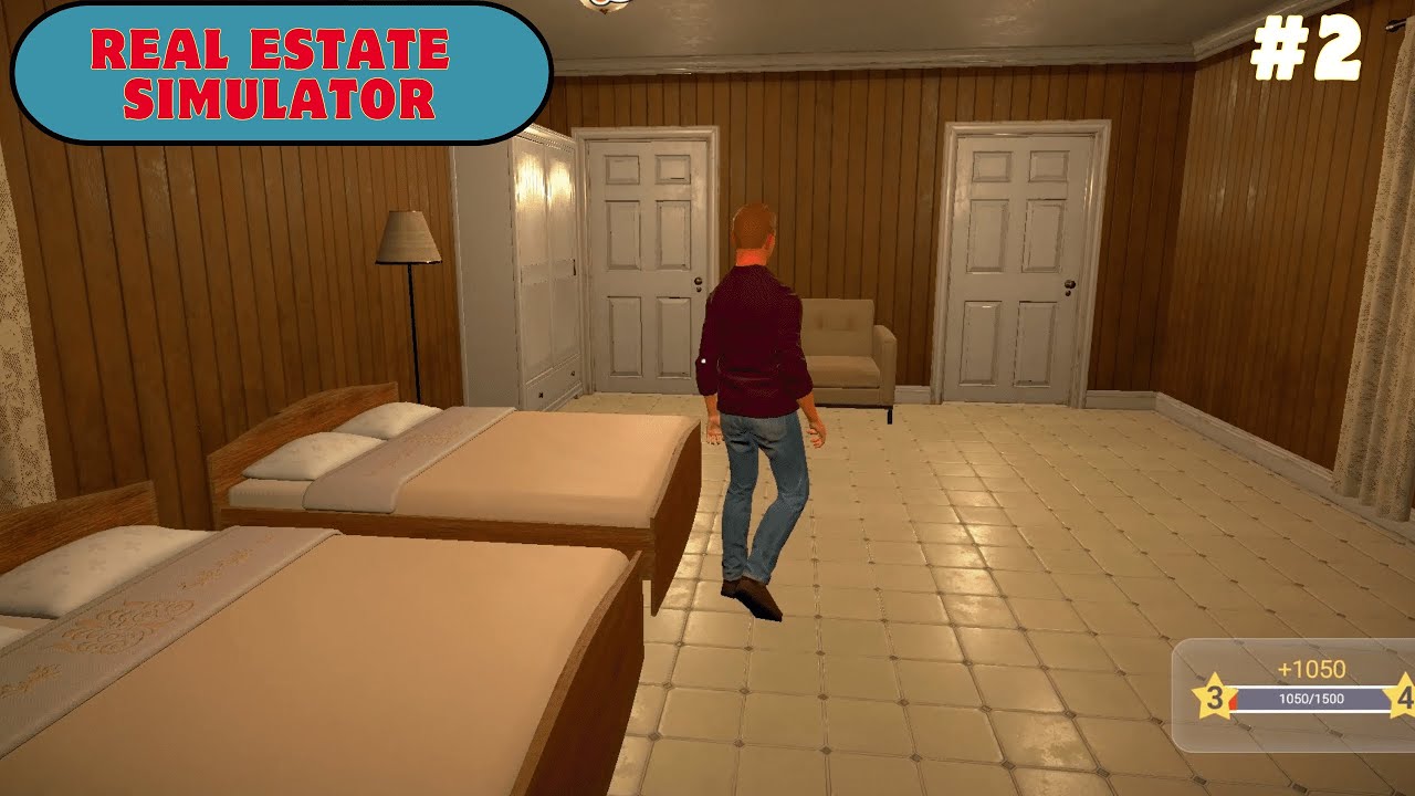 REAL ESTATE Simulator The beginning of wealth and buying homes #2 (Best Simulator Game 2024)
