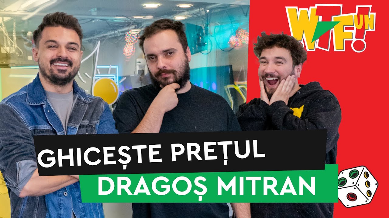 GHICEȘTE PREȚUL cu Dragoș Mitran la  „What The Fun” cu Drăcea și Bogdan