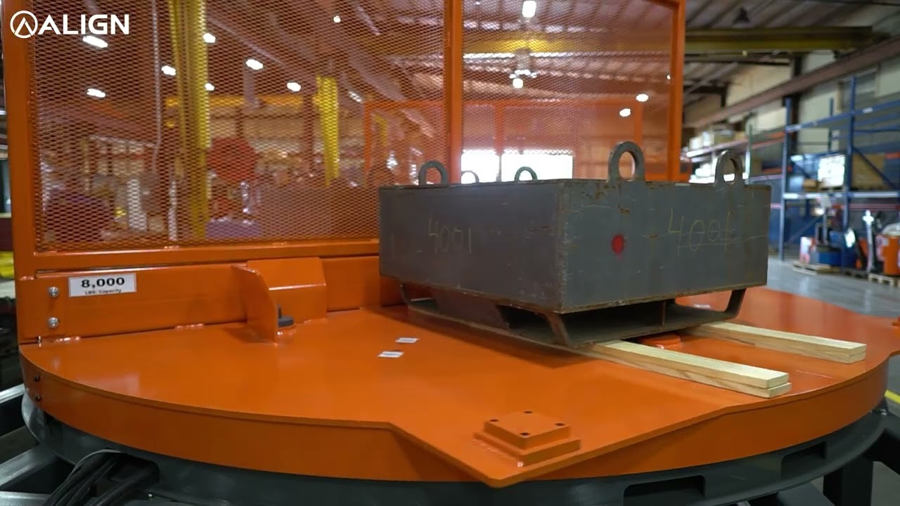 Air Caster Turntable | Align Production Systems