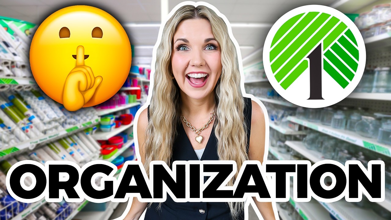 Organize your ENTIRE house with Dollar Tree items!