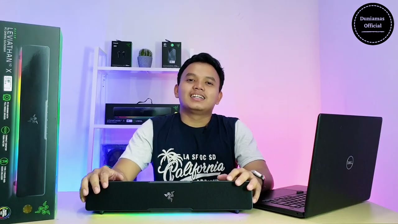 Razer Leviathan V2 X Mini Soundbar - Unboxing, Review & Test Sound!!