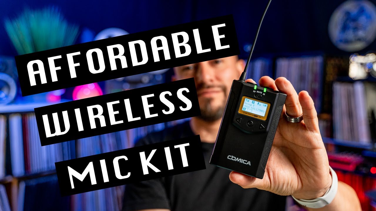 BUDGET FRIENDLY WIRELESS MIC KIT - COMICA CVM-WM100 PLUS REVIEW