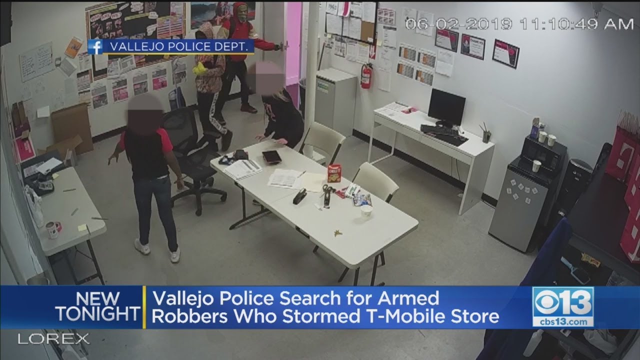 Armed Robbery At Vallejo Phone Store