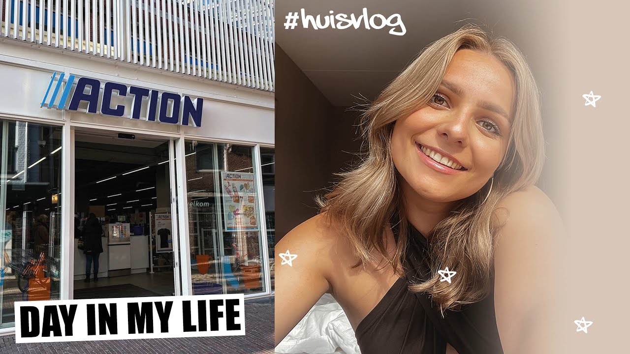 DAY IN MY LIFE 🧡 Bruin haar, boodschappen shoplog & naar Action