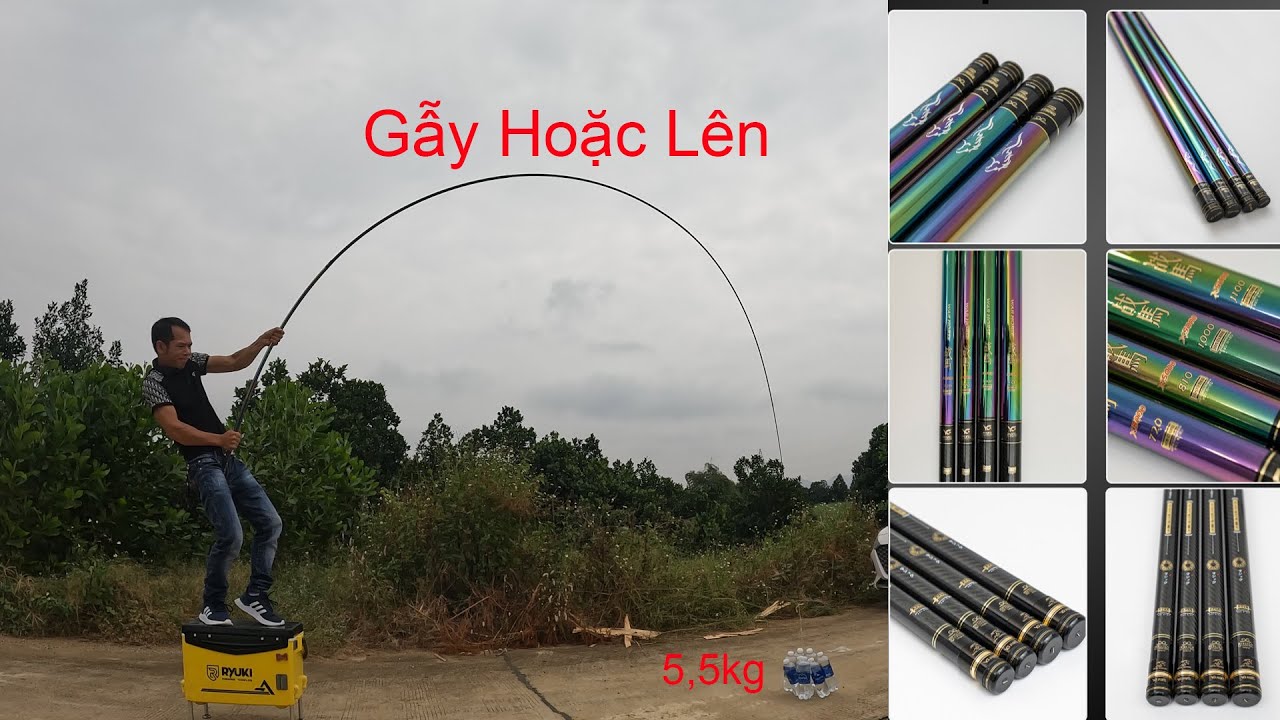 Tét Cần Câu YG 5000 Xem Sức Tải Thực NTN ?