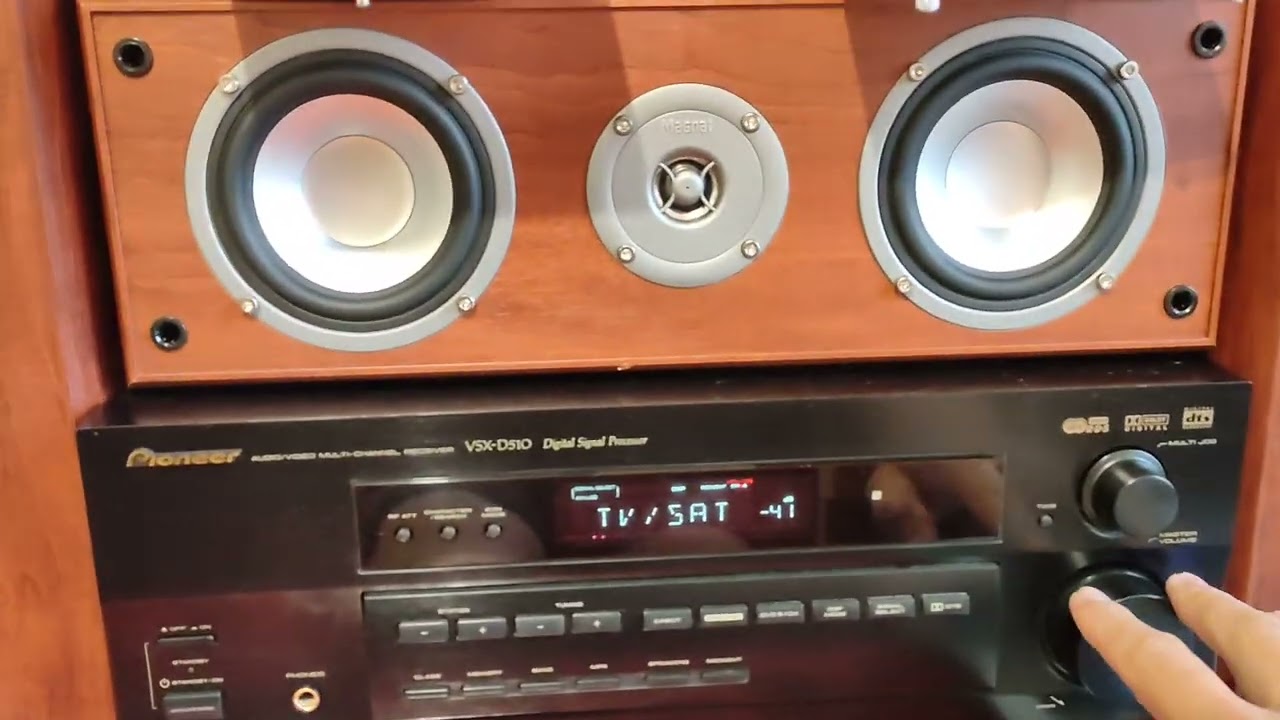 pioneer vsx-d510 + magnat monitor 990 set