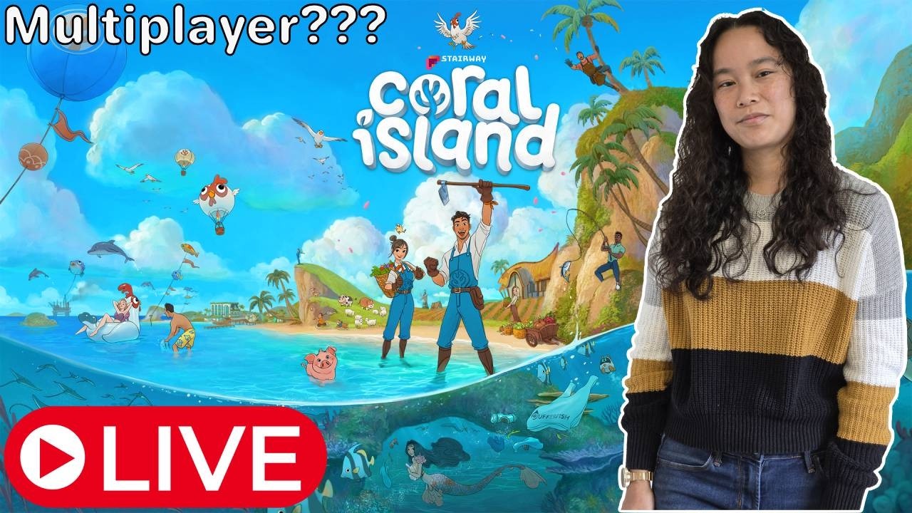 More Coral Island Multiplayer!! 🌱