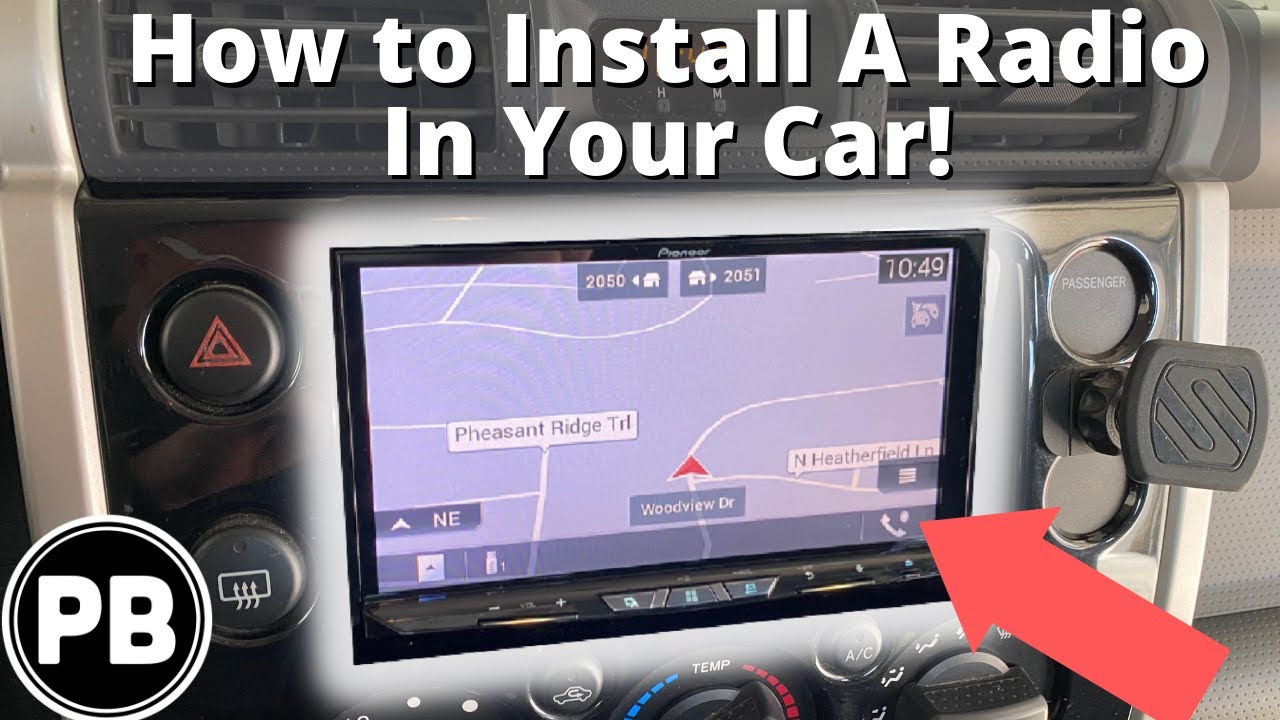 How To Install A NEW Radio In Your Car!