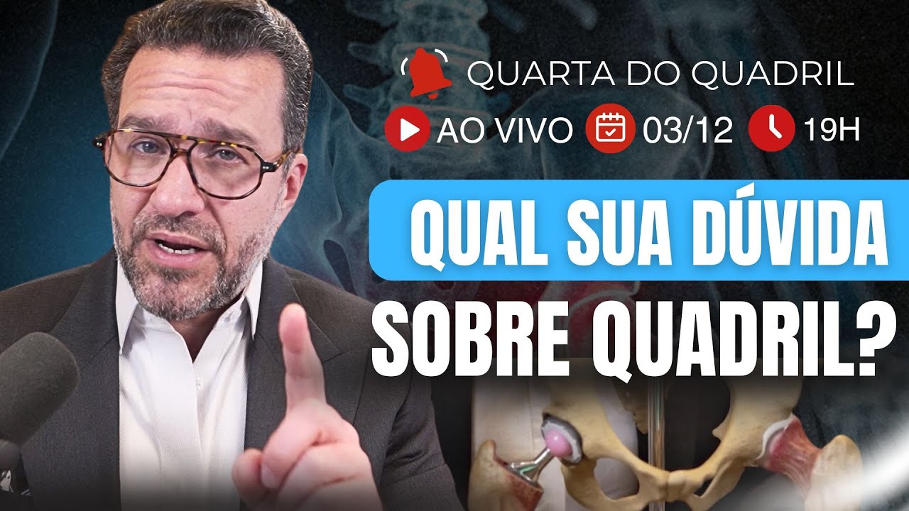 PERGUNTAS E RESPOSTAS SOBRE QUADRIL, OSSOS E CARTILAGEM - Quarta do Quadril nº187