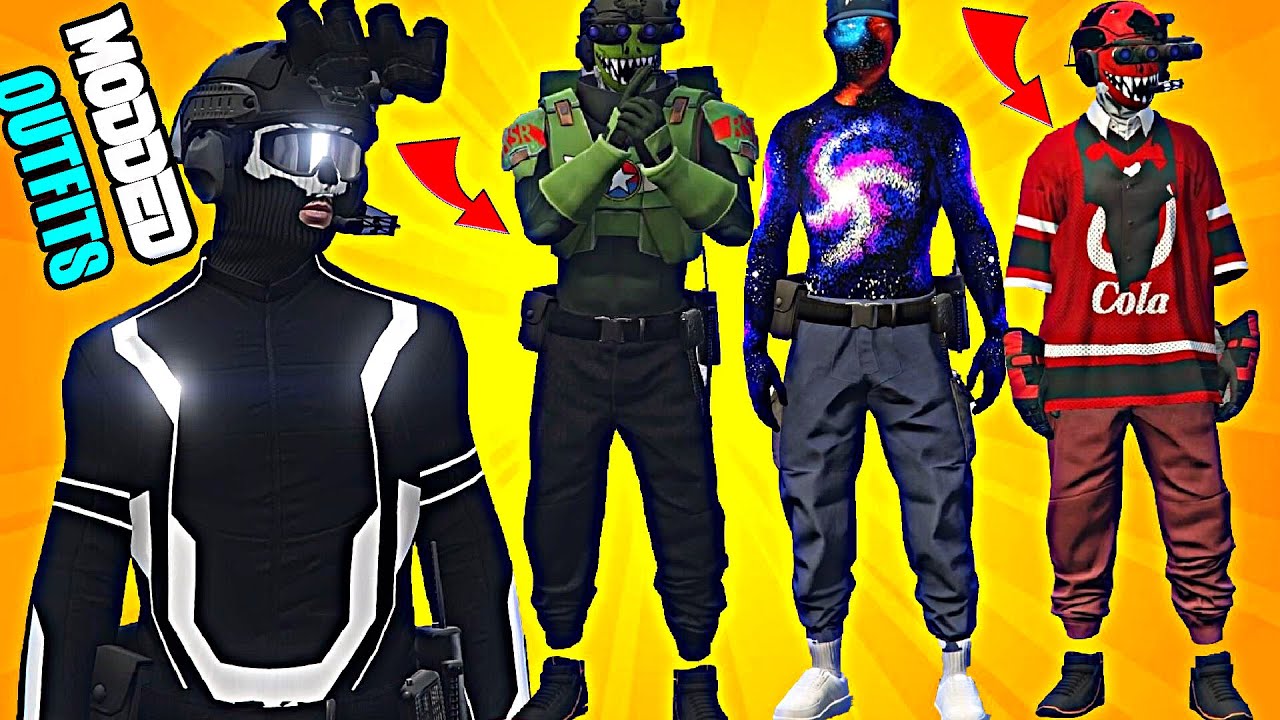 TOP 10 CONJUNTOS MODEADOS GTA 5 ONLINE
