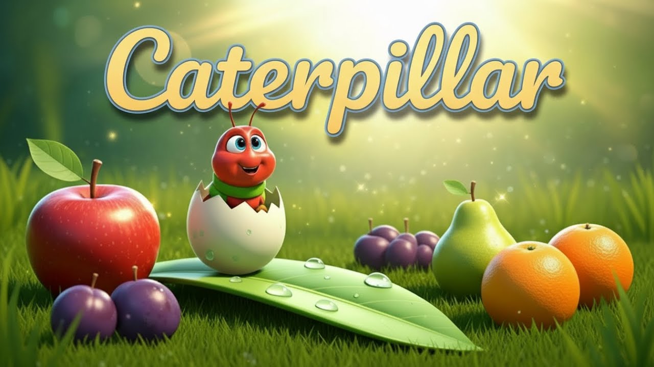 The Very Hungry Caterpillar Story in Hindi | Bedtime Stories | Moral of The Stories