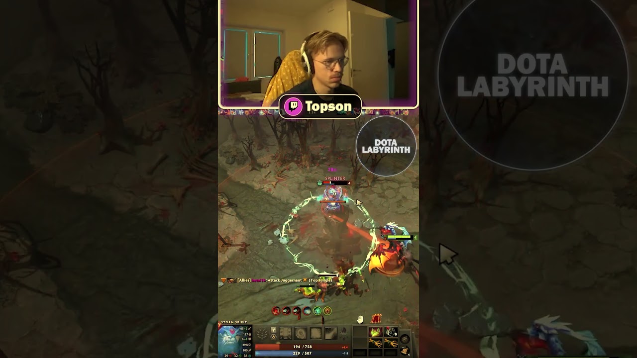 New Mid-Imba: Topson shows New Meta Jakiro #dota2 #gaming #outplay