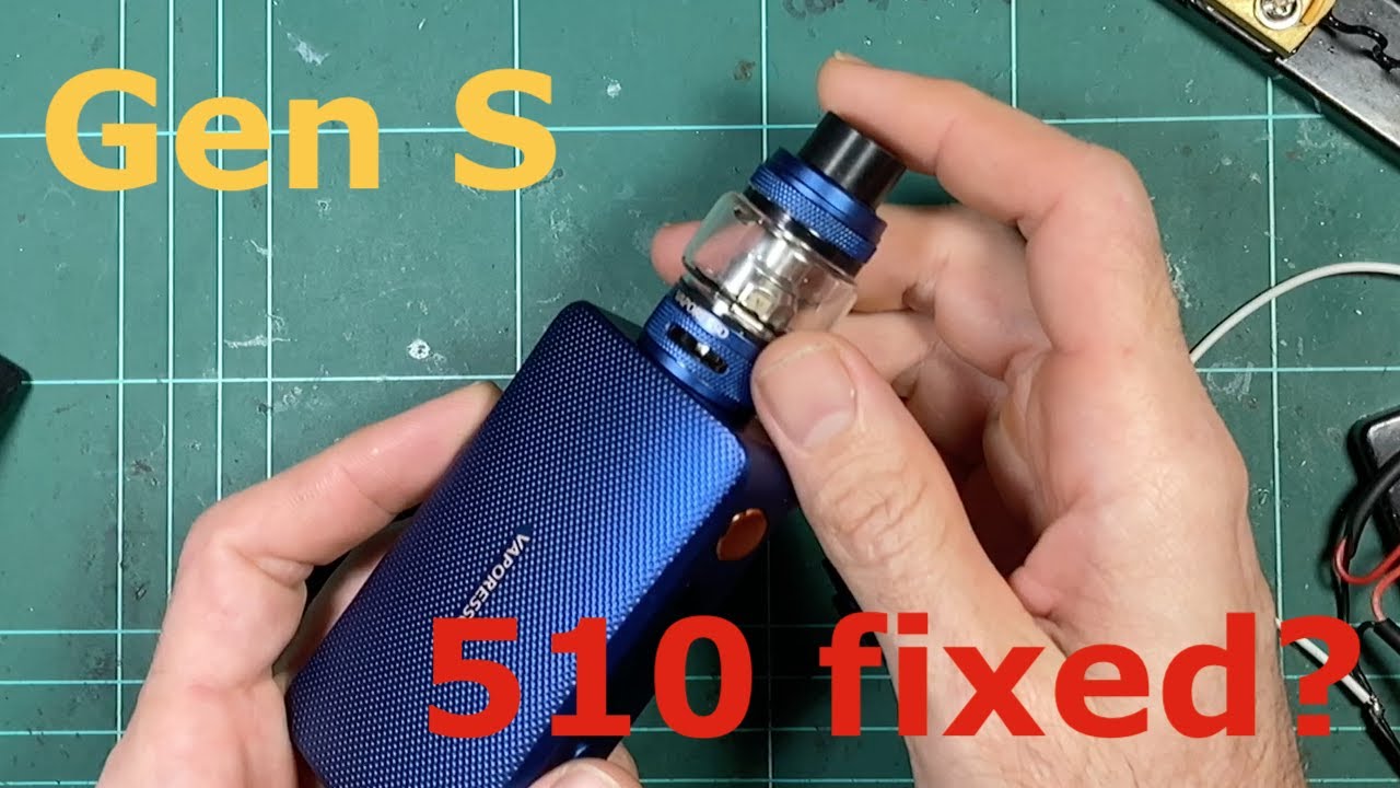 Vaporesso Gen S &mdash; разборка, сравнение с оригиналом и попытка сломать 510