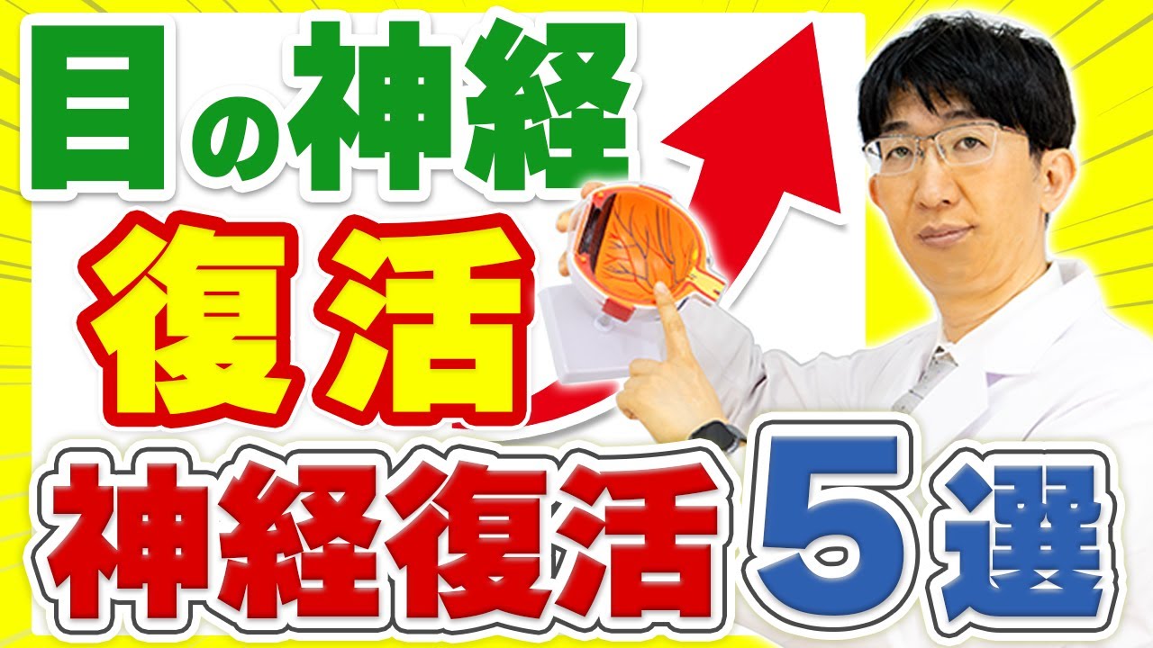 眼の神経再生　血流・睡眠・治療を極める5つのステップ