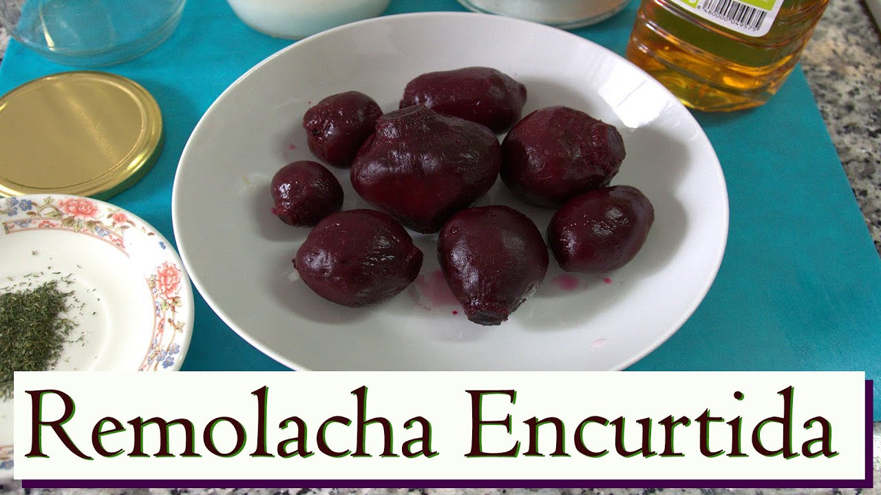 ¿Cómo hacer Remolacha Encurtida? Las Recetas del Hortelano