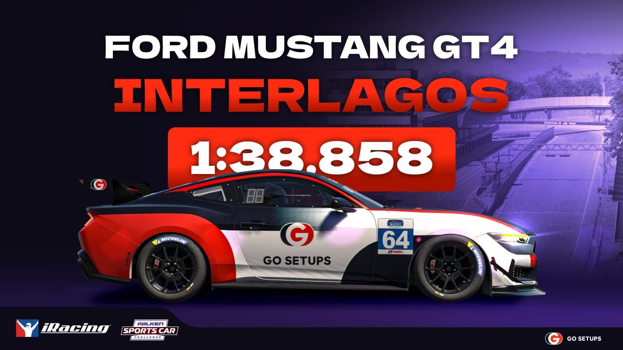 iRacing | Ford Mustang GT4 - Interlagos - FTSCC - 2025 S4 Week 6 | Hotlap