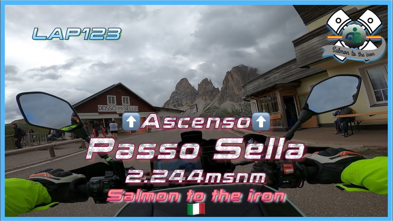 LAP123 - Ascenso Passo Sella 2244m.