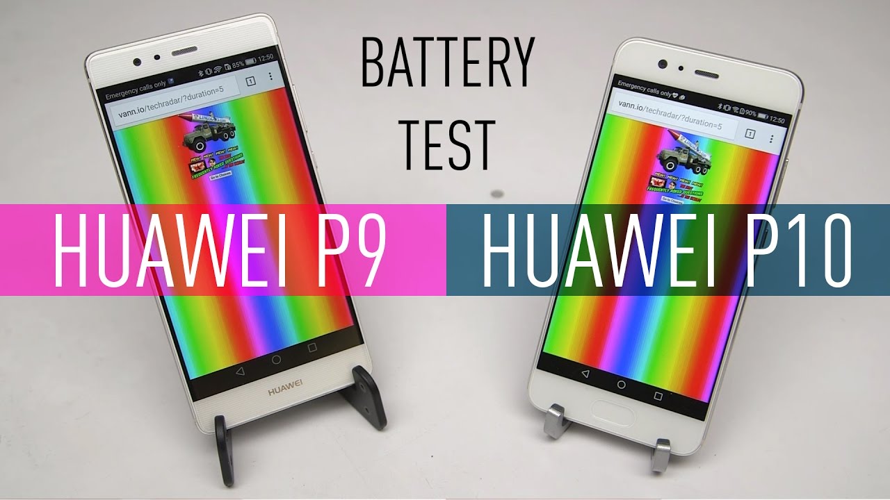Huawei P10 v P9: Battery Test
