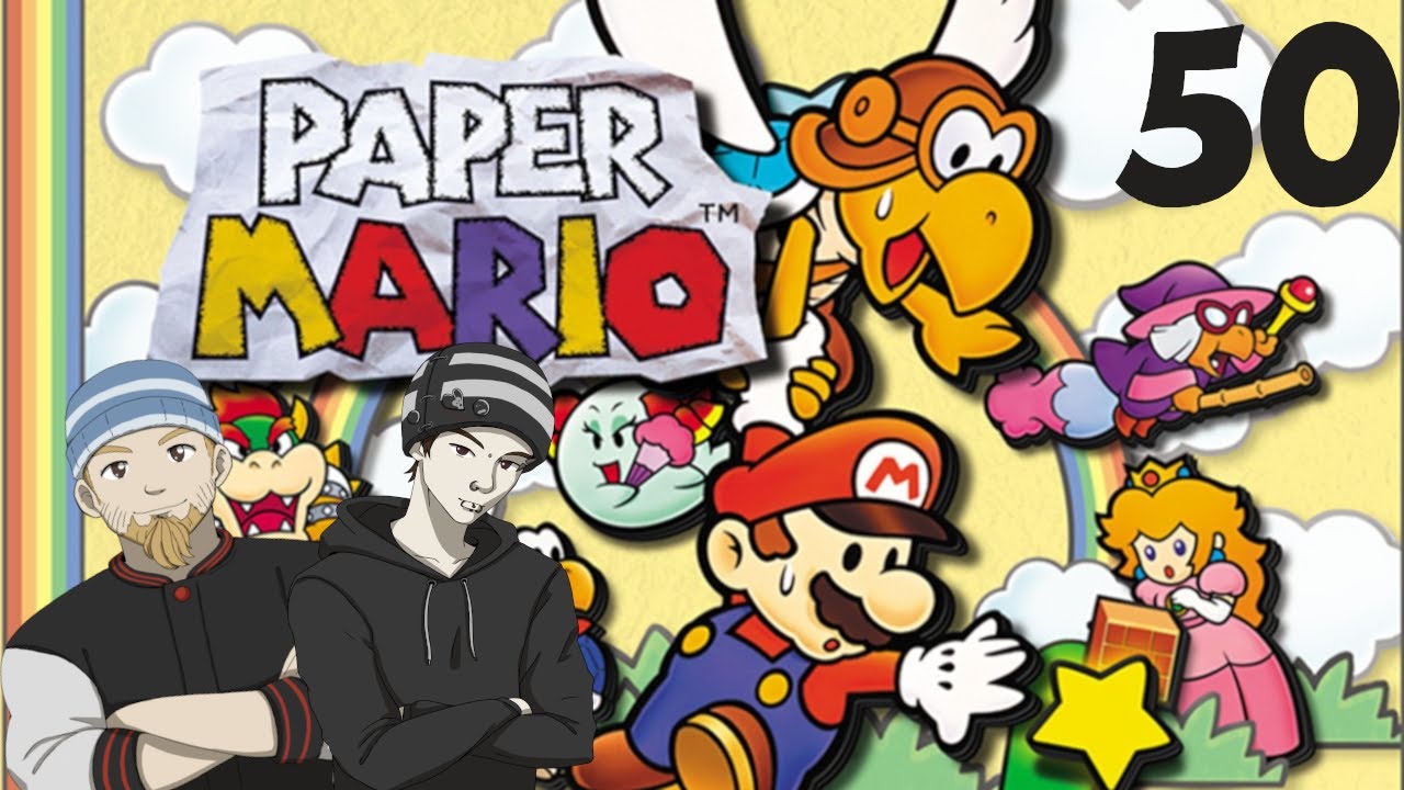 Into the sewer | Paper Mario