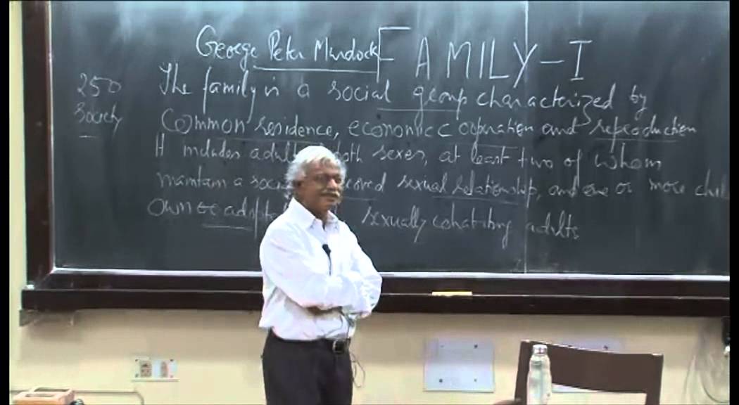 Mod-01 Lec-05 Family-I: Definition and classification of family