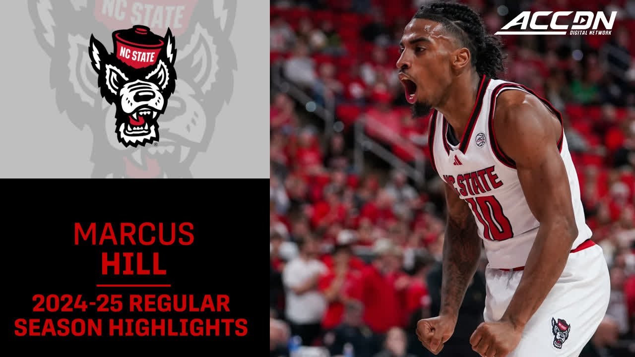 Marcus Hill 2024-25 Regular Season Highlights | NC State Guard