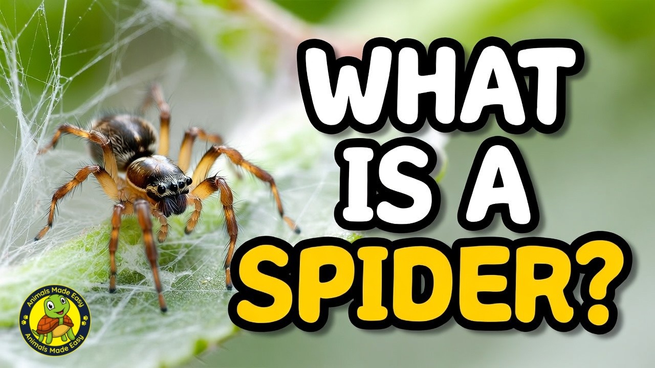 What Is a Spider? | Learn About Spiders for Kids | Animals Made Easy