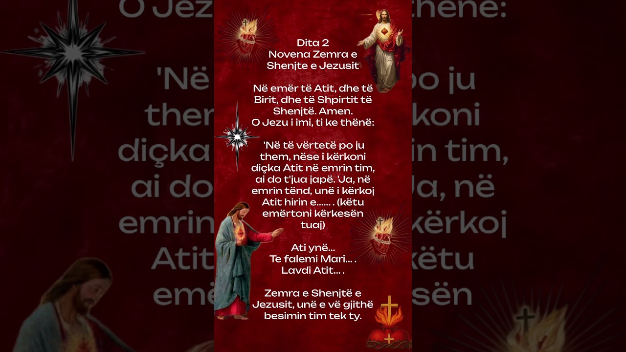 #jesuschrist #katolik #kisha #prayer #jezusi #novena #sacredheartdevotion #sacredheart #krishti