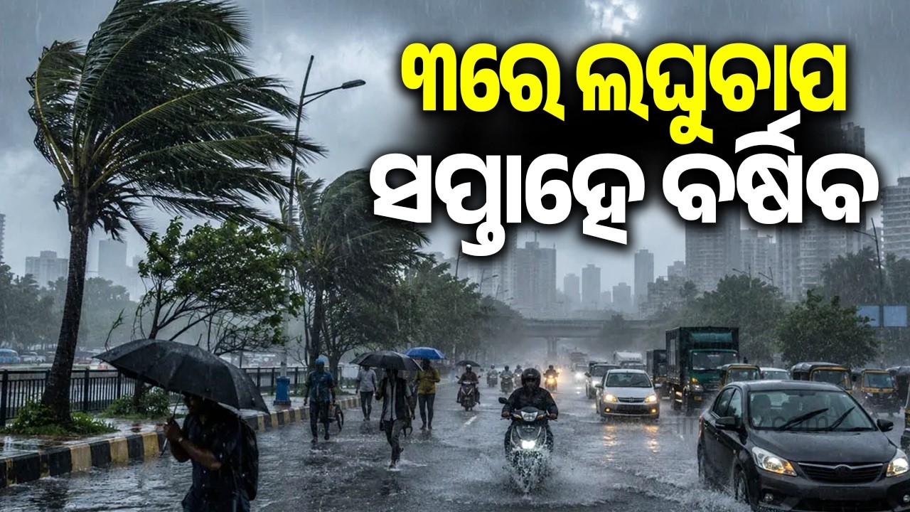 IMD Issues Heavy Rain Alert for Odisha, Rainfall Expected for Next 7 Days | Kalinga TV