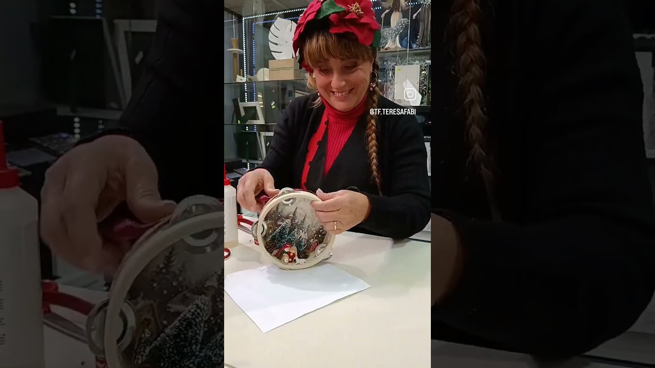 Как сделать праздничный бубен😍