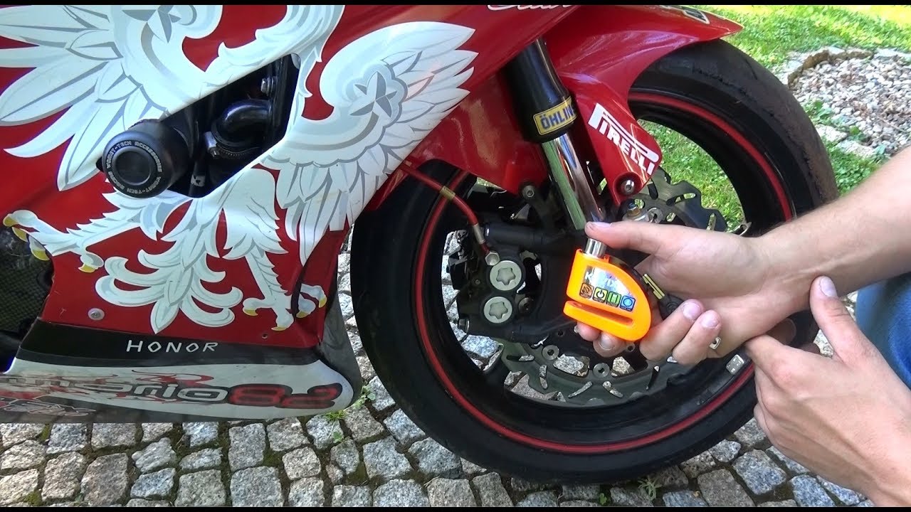 Blokada z alarmem do Motocykla - KOVIX KD6 recenzja
