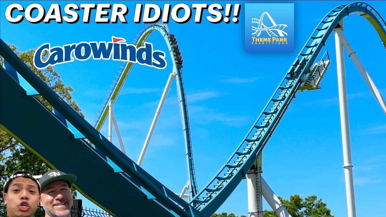 Riding the Carolina's Best Roller Coasters with Theme Park Predictions!