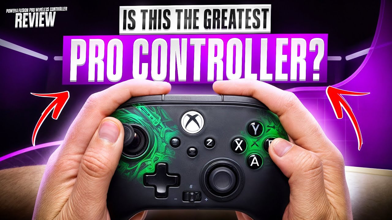 Это ЛУЧШИЙ профессиональный контроллер? PowerA Fusion Pro Wireless с Lumectra для Xbox и ПК