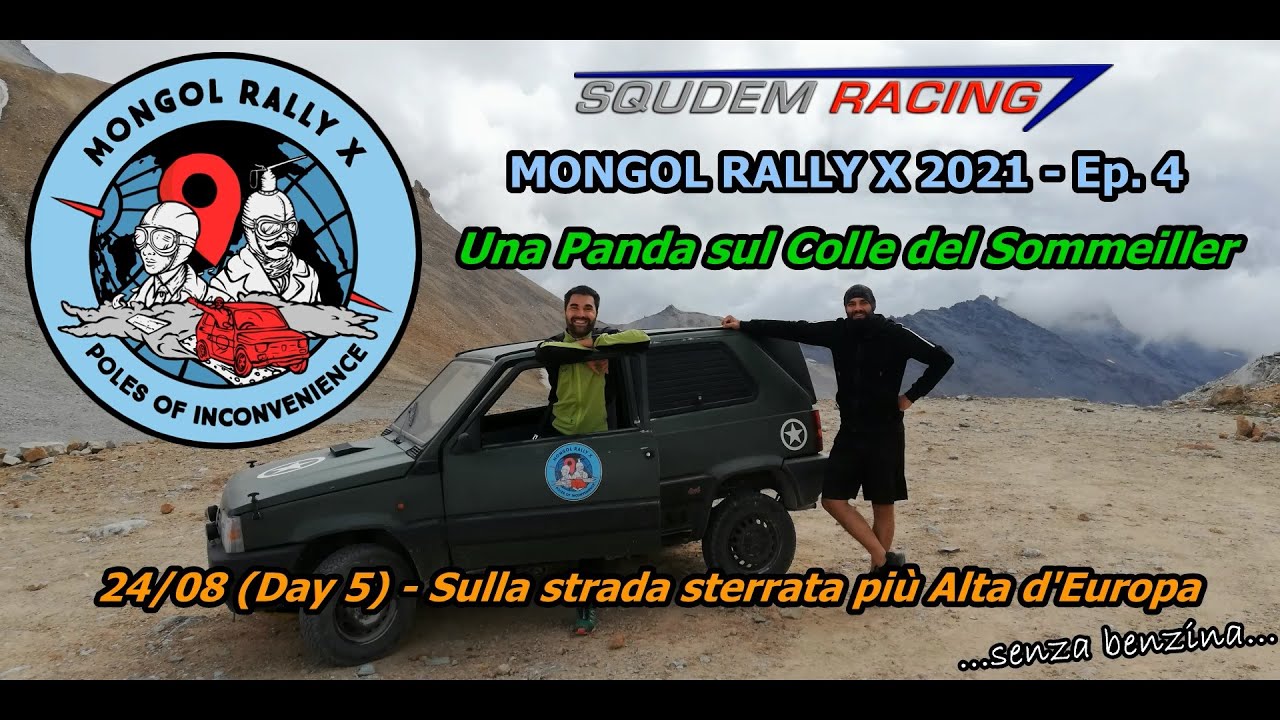 Una Panda sul Colle del Sommeiller | MONGOL RALLY X 2021 - Ep. 4